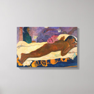 Paul Gauguin - Spirit of the Dead Watch キャンバスプリント