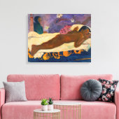 Paul Gauguin - Spirit of the Dead Watch キャンバスプリント (インサイチュ (リビング))