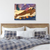 Paul Gauguin - Spirit of the Dead Watch キャンバスプリント (インサイチュ (寝室))