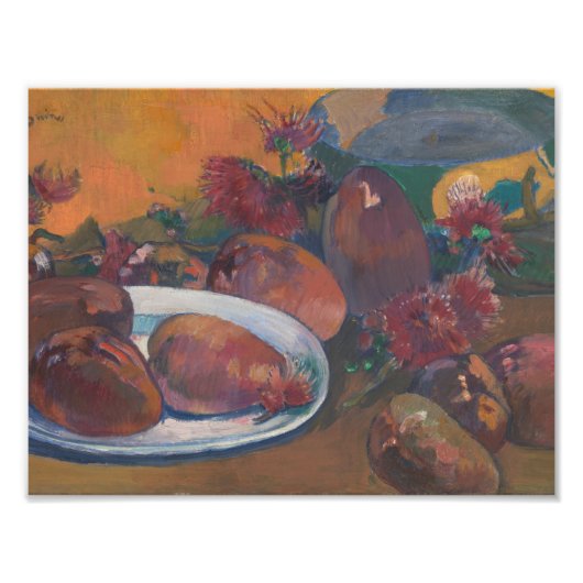 Paul Gauguin - Still life with Mangos フォトプリント (正面)