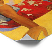 Paul Gauguin Tahiti Parau Apiヴィンテージの二人の女性 ポスター (角)