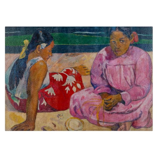 Paul Gauguin - Tahitian Women on theビーチ カッティングボード (正面)