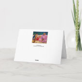 Paul Gauguin - Tahitian Women on theビーチ カード (裏面)