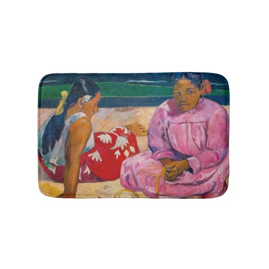 Paul Gauguin - Tahitian Women on theビーチ バスマット (正面)