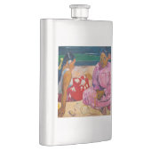 Paul Gauguin - Tahitian Women on theビーチ フラスク (右)