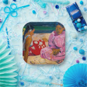 Paul Gauguin - Tahitian Women on theビーチ ペーパープレート (パーティー)