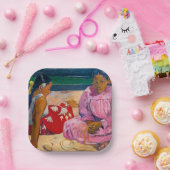 Paul Gauguin - Tahitian Women on theビーチ ペーパープレート (パーティー)