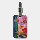 Paul Gauguin - Tahitian Women on theビーチ ラゲッジタグ (正面縦)