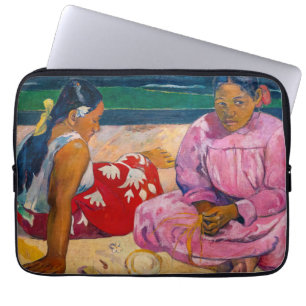 Paul Gauguin - Tahitian Women on theビーチ ラップトップスリーブ