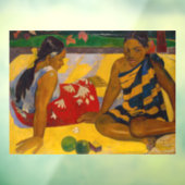Paul Gauguin - Tahitian Women / Parau Api ウィンドウサイン (シート3)