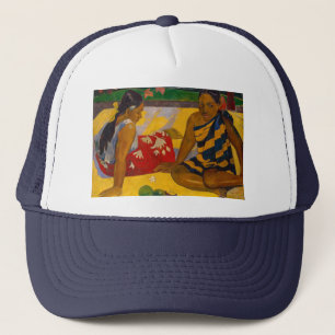 Paul Gauguin - Tahitian Women / Parau Api キャップ