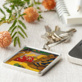 Paul Gauguin - Tahitian Women / Parau Api キーホルダー (側面)