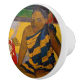 Paul Gauguin - Tahitian Women / Parau Api セラミックノブ (右)