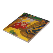 Paul Gauguin - Tahitian Women / Parau Api タイル (側面)