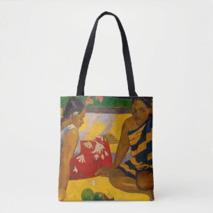 Paul Gauguin - Tahitian Women / Parau Api トートバッグ