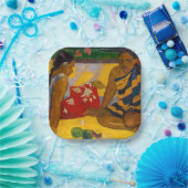 Paul Gauguin - Tahitian Women / Parau Api ペーパープレート (パーティー)