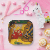 Paul Gauguin - Tahitian Women / Parau Api ペーパープレート (パーティー)