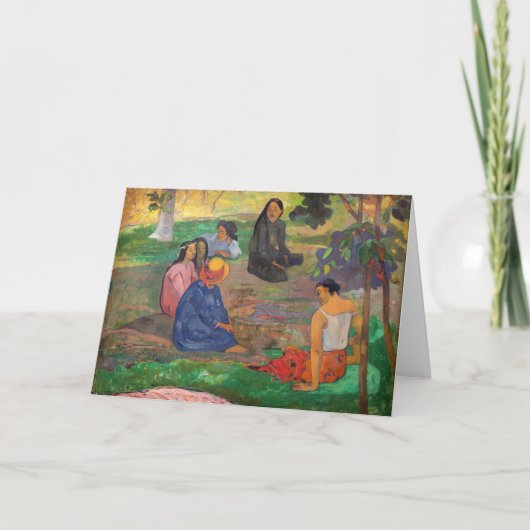 Paul Gauguin - The Conversation /レパラオ カード (正面)
