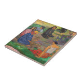 Paul Gauguin - The Conversation /レパラオ タイル (側面)