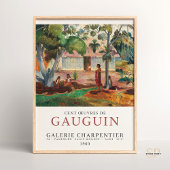 Paul Gauguin The Large Tree 1891アートタヒチ ポスター