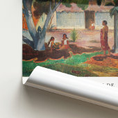 Paul Gauguin The Large Tree 1891アートタヒチ ポスター