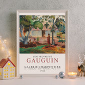 Paul Gauguin The Large Tree 1891アートタヒチ ポスター