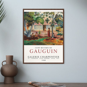 Paul Gauguin The Large Tree 1891アートタヒチ ポスター