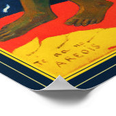 Paul Gauguin The Seed of the Areoi ポスター (角)