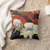 Paul Gauguin: The Vision After The Sermon クッション (ブランケット)