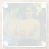 Paul Gauguin - Two Tahitian Women ガラスコースター (裏面)