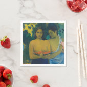 Paul Gauguin - Two Tahitian Women スタンダードカクテルナプキン (インサイチュ)