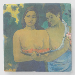 Paul Gauguin - Two Tahitian Women ストーンコースター
