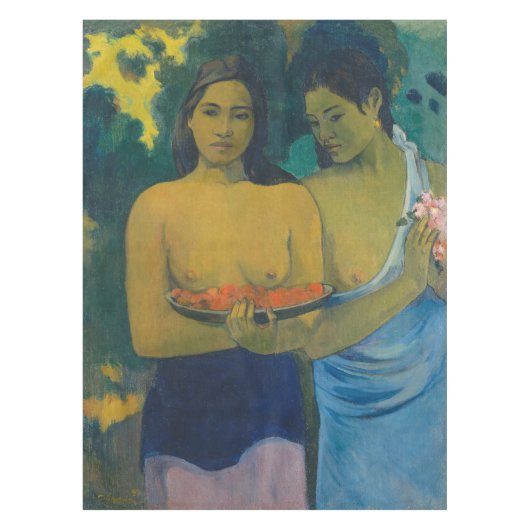 Paul Gauguin - Two Tahitian Women テーブルクロス (正面)