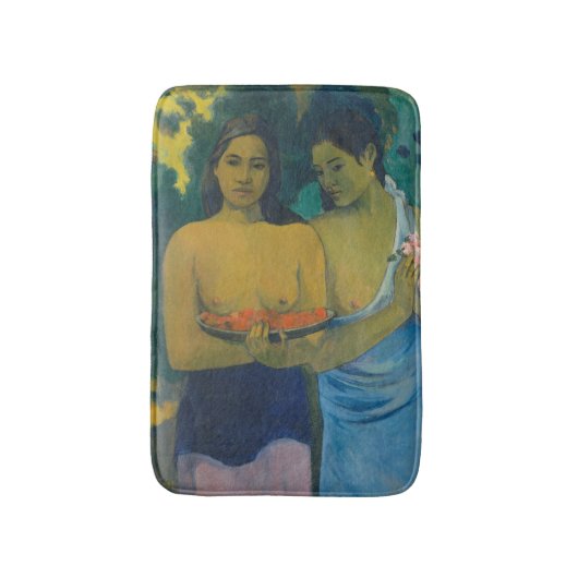 Paul Gauguin - Two Tahitian Women バスマット (正面縦)