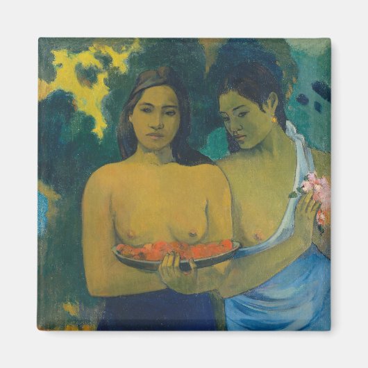 Paul Gauguin - Two Tahitian Women マグネット (正面)