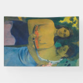 Paul Gauguin - Two Tahitian Women 横断幕 (横)