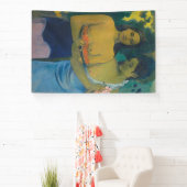 Paul Gauguin - Two Tahitian Women 横断幕 (インサイチュ)