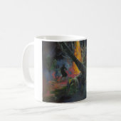Paul Gauguin - Upa Upa (The Fire Dance) コーヒーマグカップ (正面左)