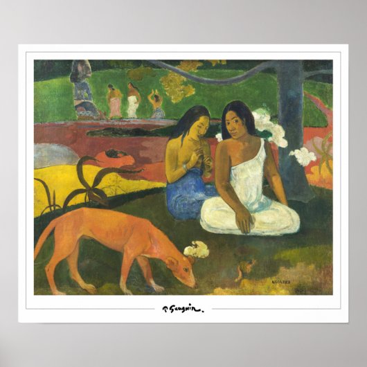 Paul Gauguin Zeding Art Poster #144 ポスター (正面)