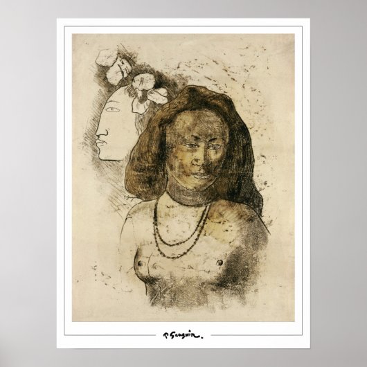 Paul Gauguin Zeding Art Poster #210 ポスター (正面)