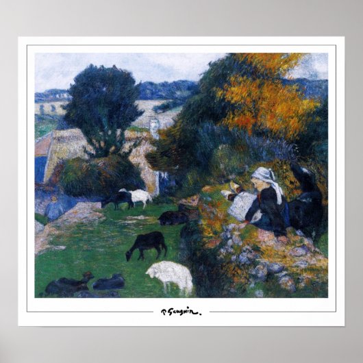 Paul Gauguin Zeding Art Poster #26 ポスター (正面)