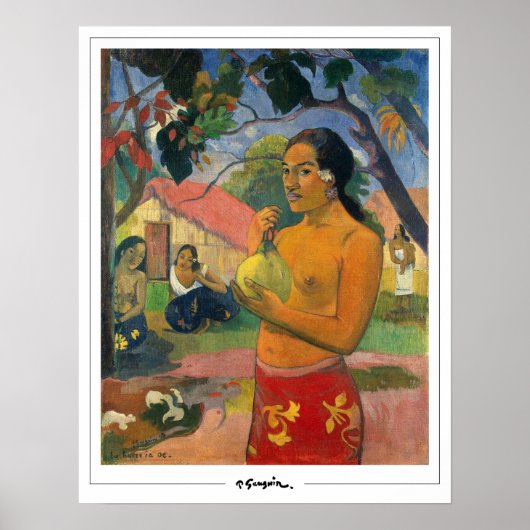 Paul Gauguin Zeding Art Poster #352 ポスター (正面)