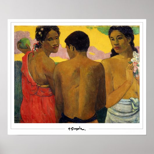 Paul Gauguin Zeding Art Poster #421 ポスター (正面)