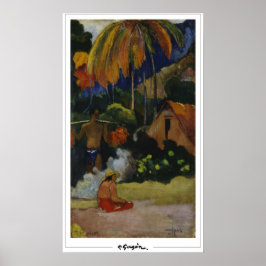 Paul Gauguin Zeding Art Poster #438 ポスター