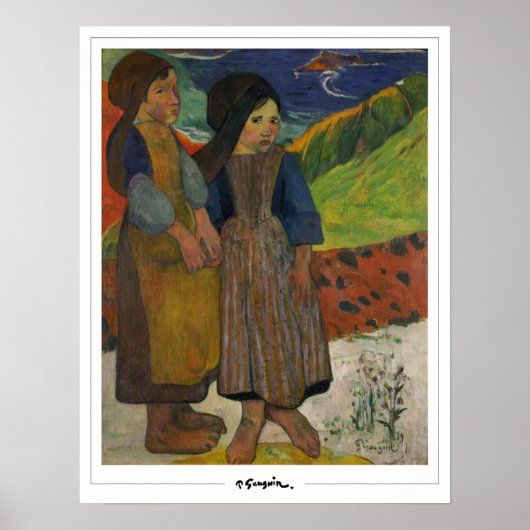 Paul Gauguin Zeding Art Poster #489 ポスター (正面)