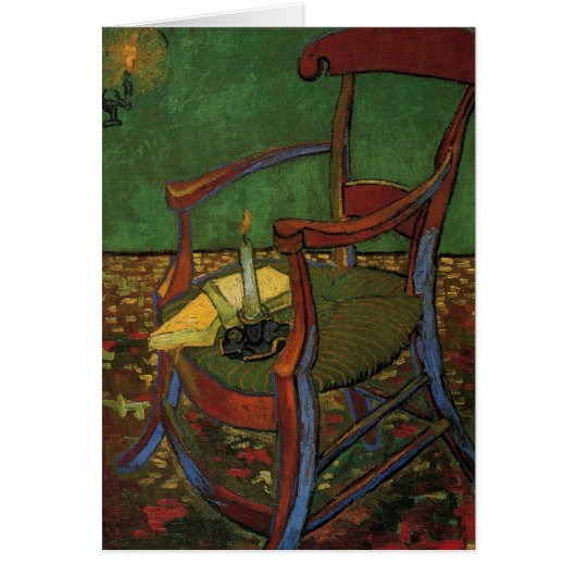 Paul Gauguin's Armchair by Vincent vanゴッホ (正面)