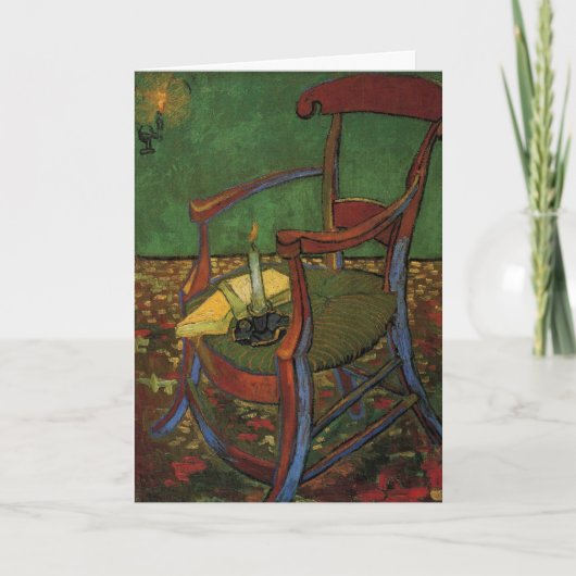 Paul Gauguin's Armchair by Vincent vanゴッホ カード (正面)
