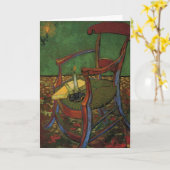 Paul Gauguin's Armchair by Vincent vanゴッホ カード (黄色い花)