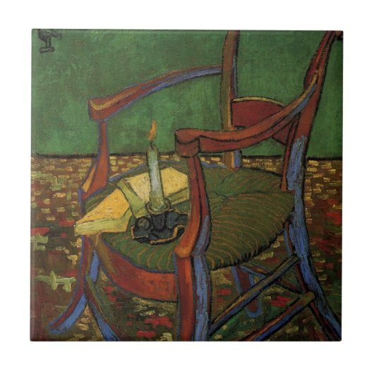 Paul Gauguin's Armchair by Vincent vanゴッホ タイル (正面)