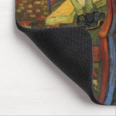 Paul Gauguin's Armchair by Vincent van Gogh マウスパッド (コーナー)